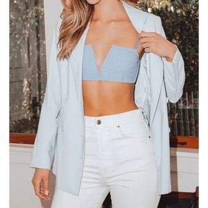 Intimately by Free People - Sierra Swiss Dot Mesh V-Neck Bandeau - Small